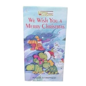 6/$15 🎄 We Wish You a Merry Christmas (1994) VHS – Animated Holiday Classic 🎄